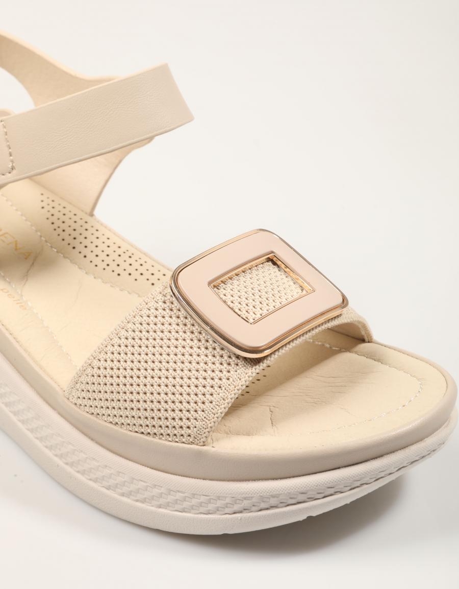 SANDALIAS DONNA 306080DM en color Beige