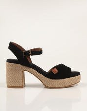 SANDALIAS POPA DAIRA SERRAJE NEGRO CT48003 en color Negro