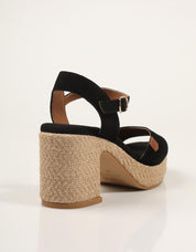 SANDALIAS POPA DAIRA SERRAJE NEGRO CT48003 en color Negro