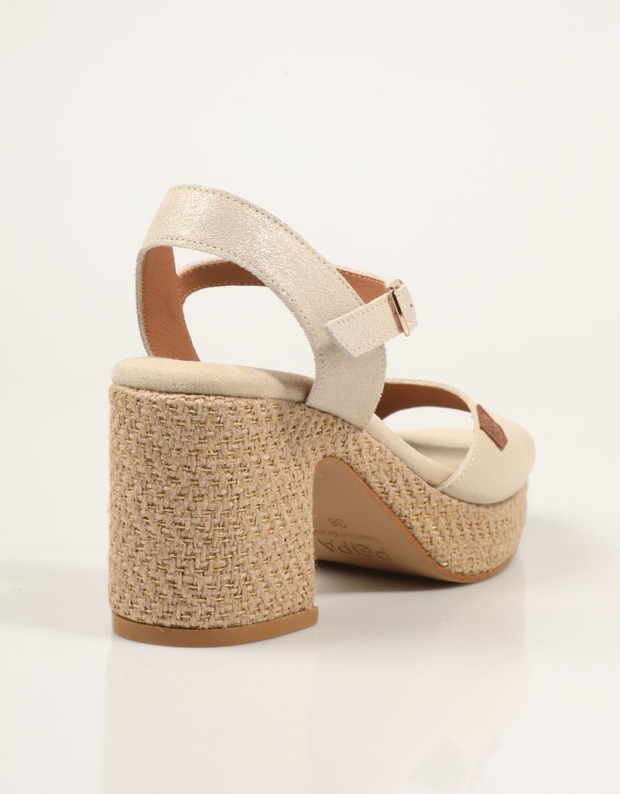 SANDALIAS POPA DAIRA BOREAL ORO CT51101 en color Oro