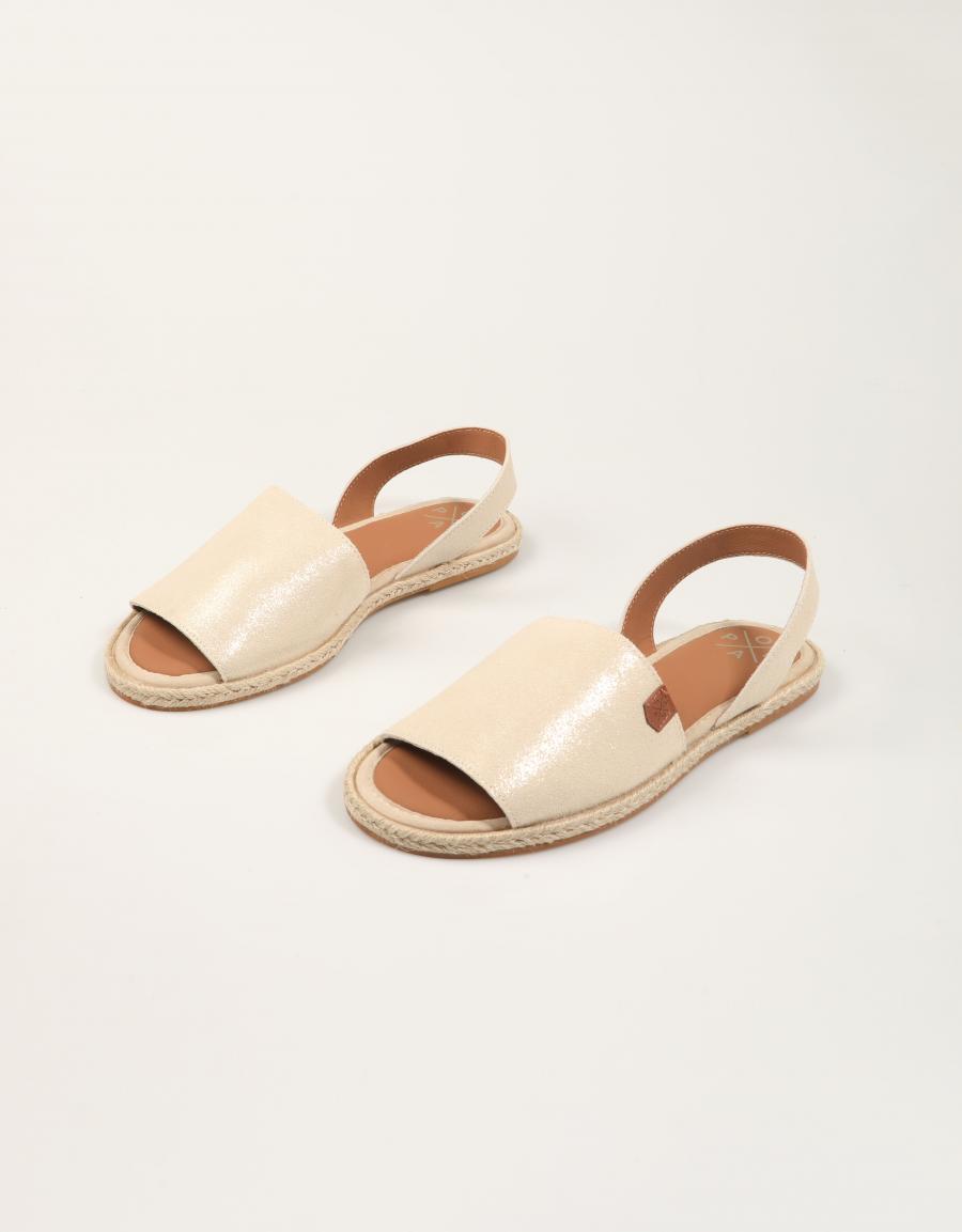 SANDALIAS POPA RAZO BOREAL ORO MS41501 en color Oro