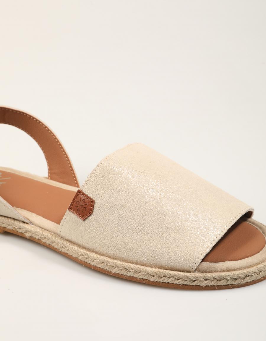 SANDALIAS POPA RAZO BOREAL ORO MS41501 en color Oro