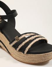 SANDALIAS POPA ALBANY CUERDA NEGRO CB47602 en color Negro