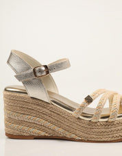 SANDALIAS POPA ALBANY CUERLAM ORO CB43601 en color Oro