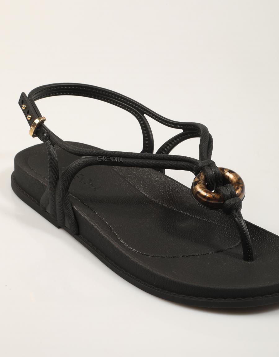 SANDALIAS GRENDHA SANDALIA NEGRO en color Negro