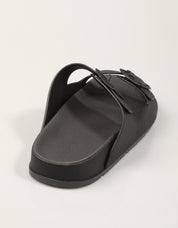 SANDALIAS CARTAGO PALA HEBILLAS BLACK en color Negro