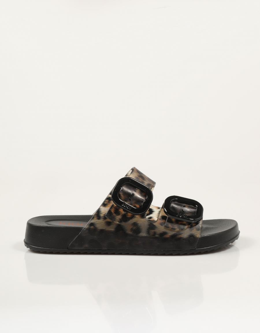 CHANCLAS IGOR HABANA LEO NEGRO en color Negro