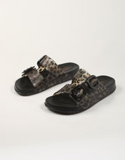 CHANCLAS IGOR HABANA LEO NEGRO en color Negro