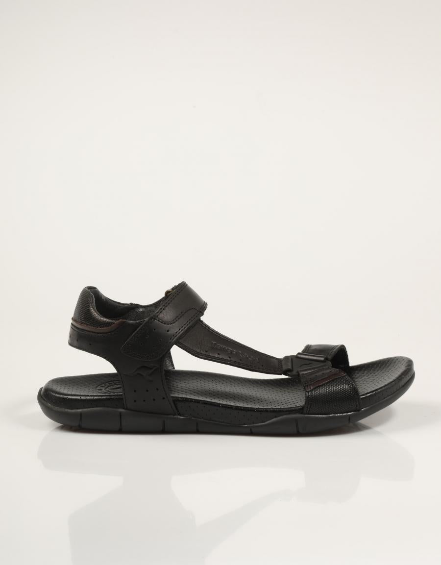 SANDALIAS KANGAROOS SANDALIA NEGRO en color Negro
