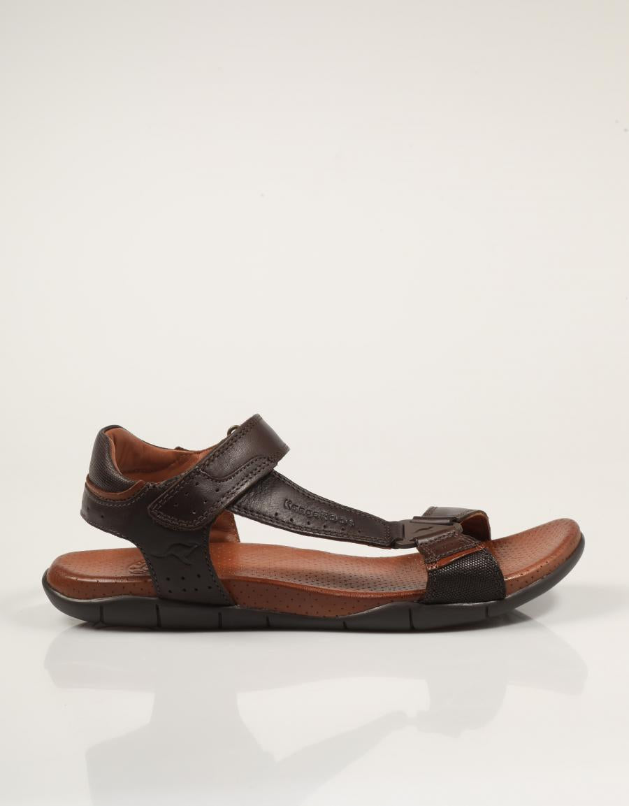 SANDALIAS KANGAROOS SANDALIA MARRON en color Marron
