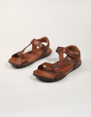 SANDALIAS KANGAROOS SANDALIA CUERO en color Cuero