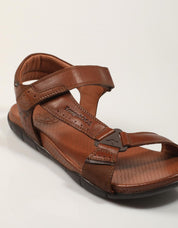 SANDALIAS KANGAROOS SANDALIA CUERO en color Cuero