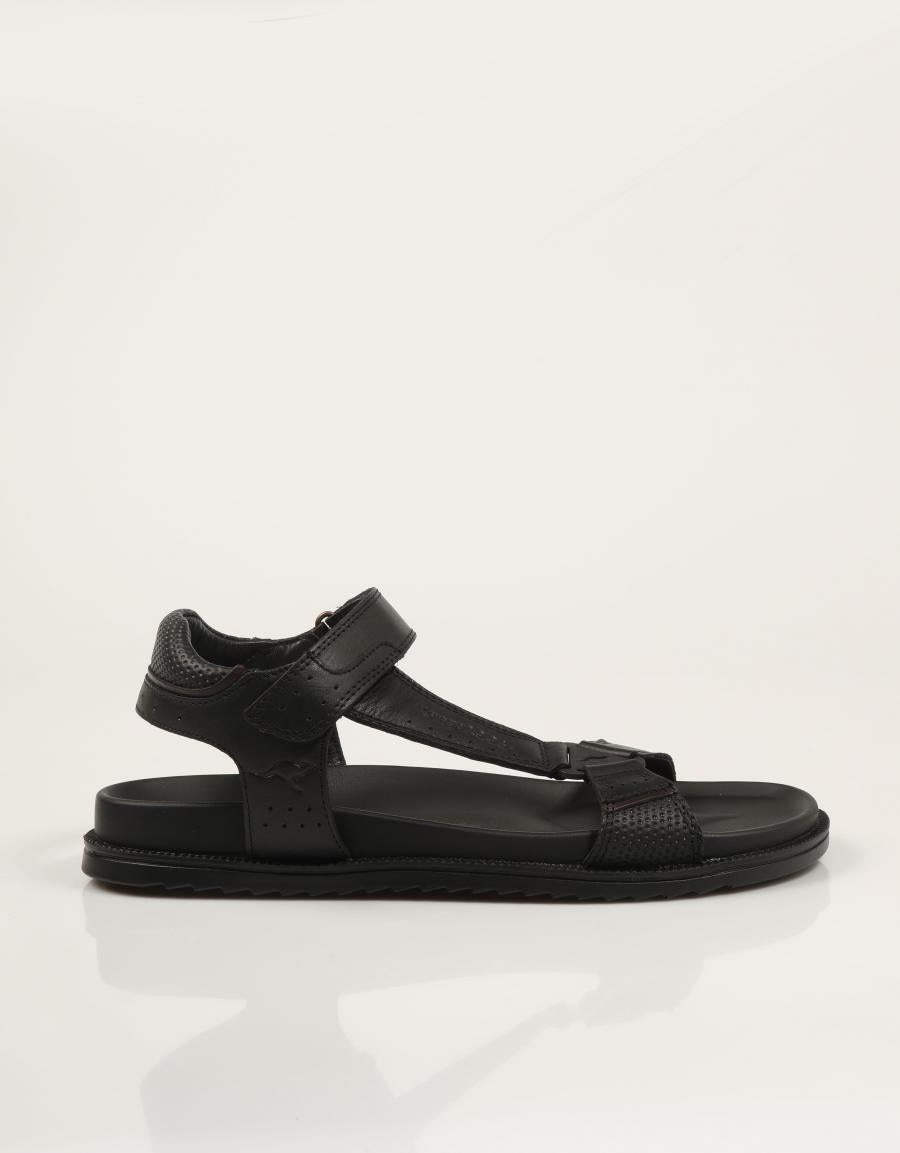 SANDALIAS KANGAROOS SANDALIA NEGRO en color Negro