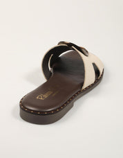 SANDALIAS REBECA HOPE ODEL WILLER LATTE en color Beige