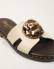 SANDALIAS REBECA HOPE ODEL WILLER LATTE en color Beige
