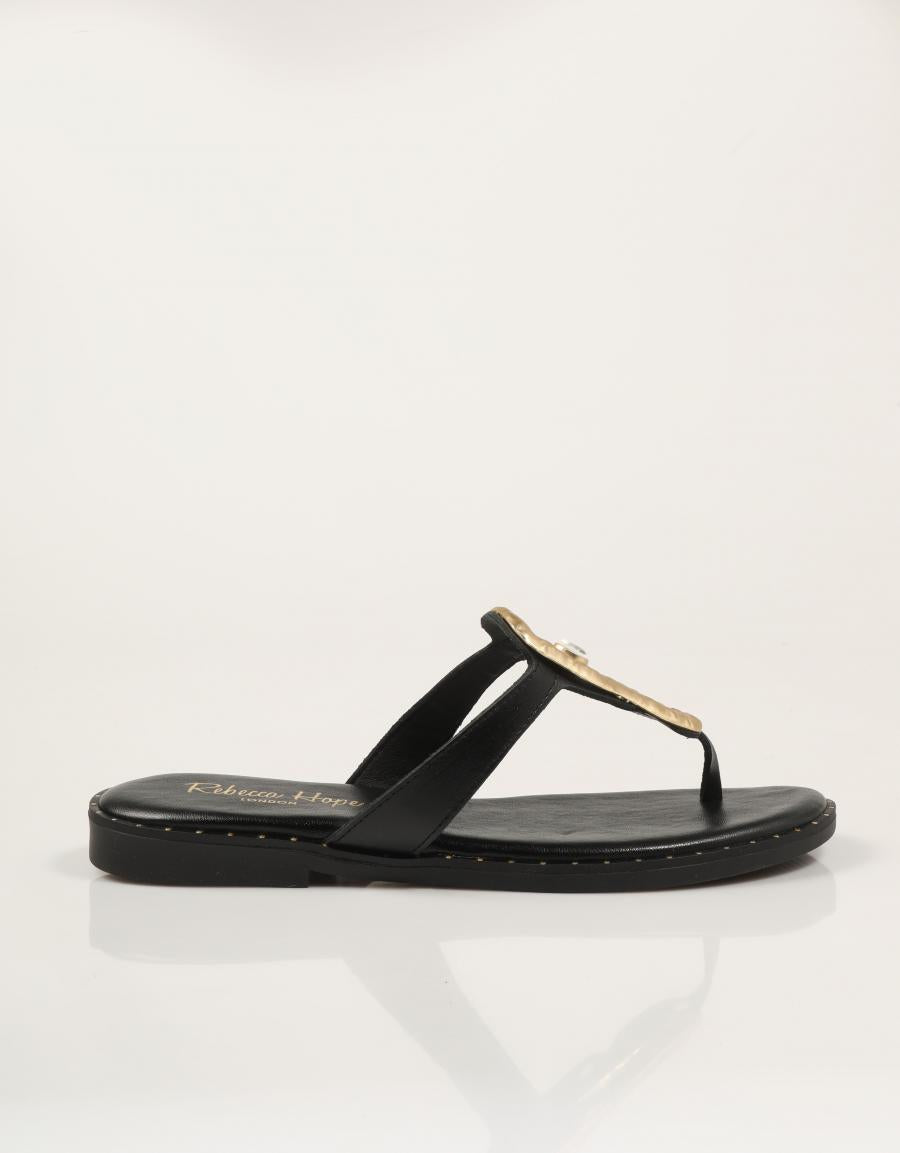 SANDALIAS REBECA HOPE BALIA MAYRA NEGR en color Negro