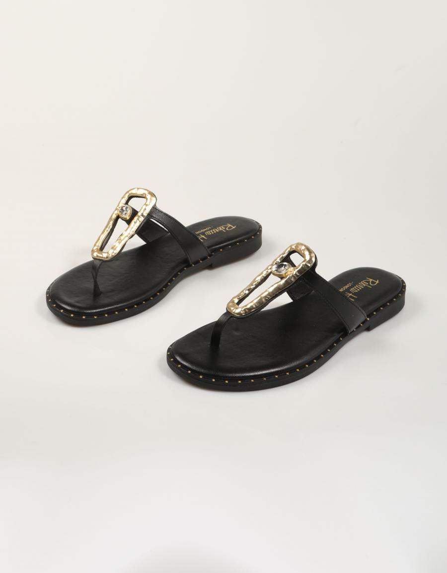 SANDALIAS REBECA HOPE BALIA MAYRA NEGR en color Negro