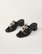 SANDALIAS REBECA HOPE YELI MAYRA NEGRO en color Negro