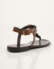 SANDALIAS REBECA HOPE YUTA ANTIC CUERO en color Cuero