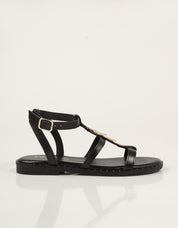 SANDALIAS REBECA HOPE ALDORA MAYRA NEGRO en color Negro