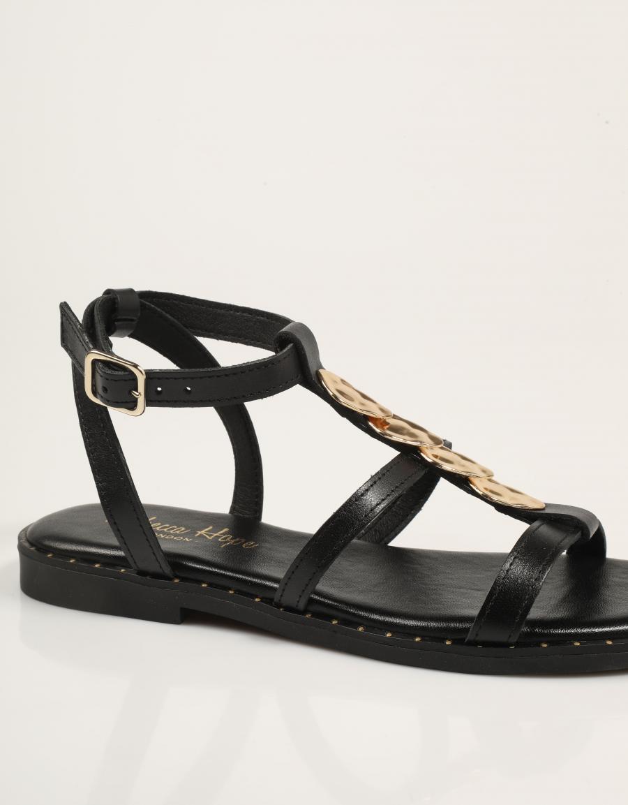 SANDALIAS REBECA HOPE ALDORA MAYRA NEGRO en color Negro