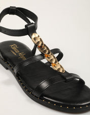 SANDALIAS REBECA HOPE ALDORA MAYRA NEGRO en color Negro