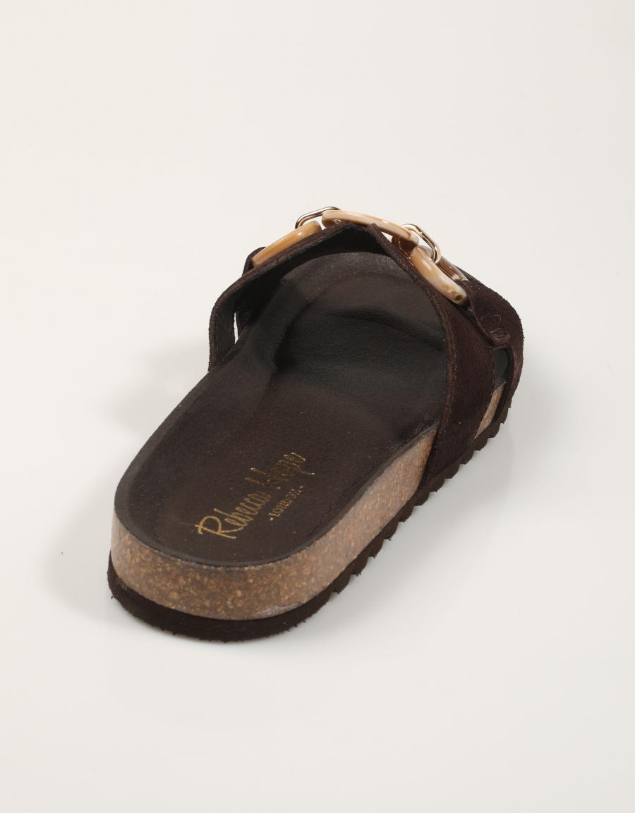 BIOS REBECA HOPE MASI SERRAJE MARRON en color Marron