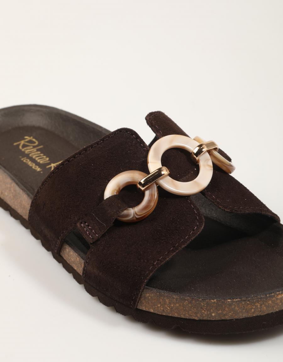 BIOS REBECA HOPE MASI SERRAJE MARRON en color Marron