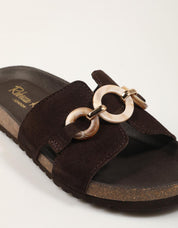 BIOS REBECA HOPE MASI SERRAJE MARRON en color Marron