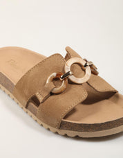 BIOS REBECA HOPE MASI SERRAJE ARENA en color Beige
