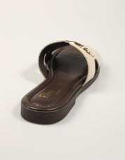 SANDALIAS REBECA HOPE LAYNA WILLER LATTE en color Hielo