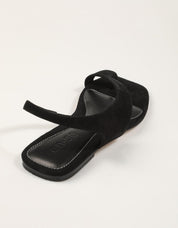SANDALIAS AN-SE SANDALIA DEDO BLACK en color Negro