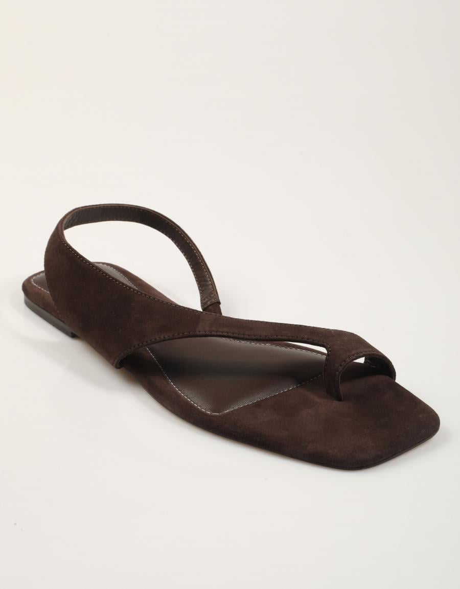 SANDALIAS AN-SE SANDALIA DEDO ESPRESSO en color Marron