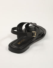 SANDALIAS AN-SE SANDALIA DEDO BLACK en color Negro