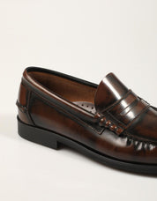 ZAPATOS FREELANCE MOCASIN FLORENTIC MARRON en color Marron