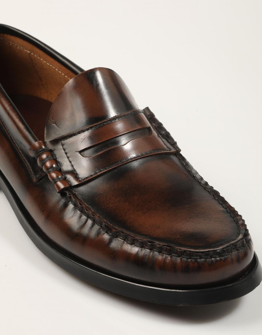 ZAPATOS FREELANCE MOCASIN FLORENTIC MARRON en color Marron