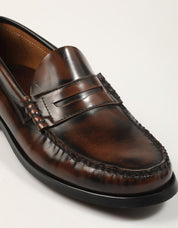 ZAPATOS FREELANCE MOCASIN FLORENTIC MARRON en color Marron