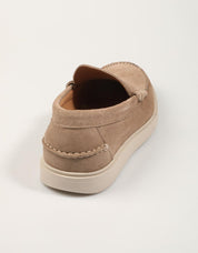 ZAPATOS FREELANCE MOCASIN PIEDRA en color Beige