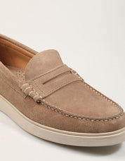 ZAPATOS FREELANCE MOCASIN PIEDRA en color Beige
