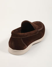 ZAPATOS FREELANCE MOCASIN CHOCOLATE en color Marron