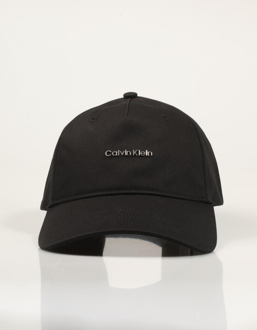 GORRA CALVIN KLEIN COTTON TWILL BLACK LV04D5080G en color Negro