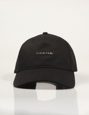 GORRA CALVIN KLEIN COTTON TWILL BLACK LV04D5080G en color Negro