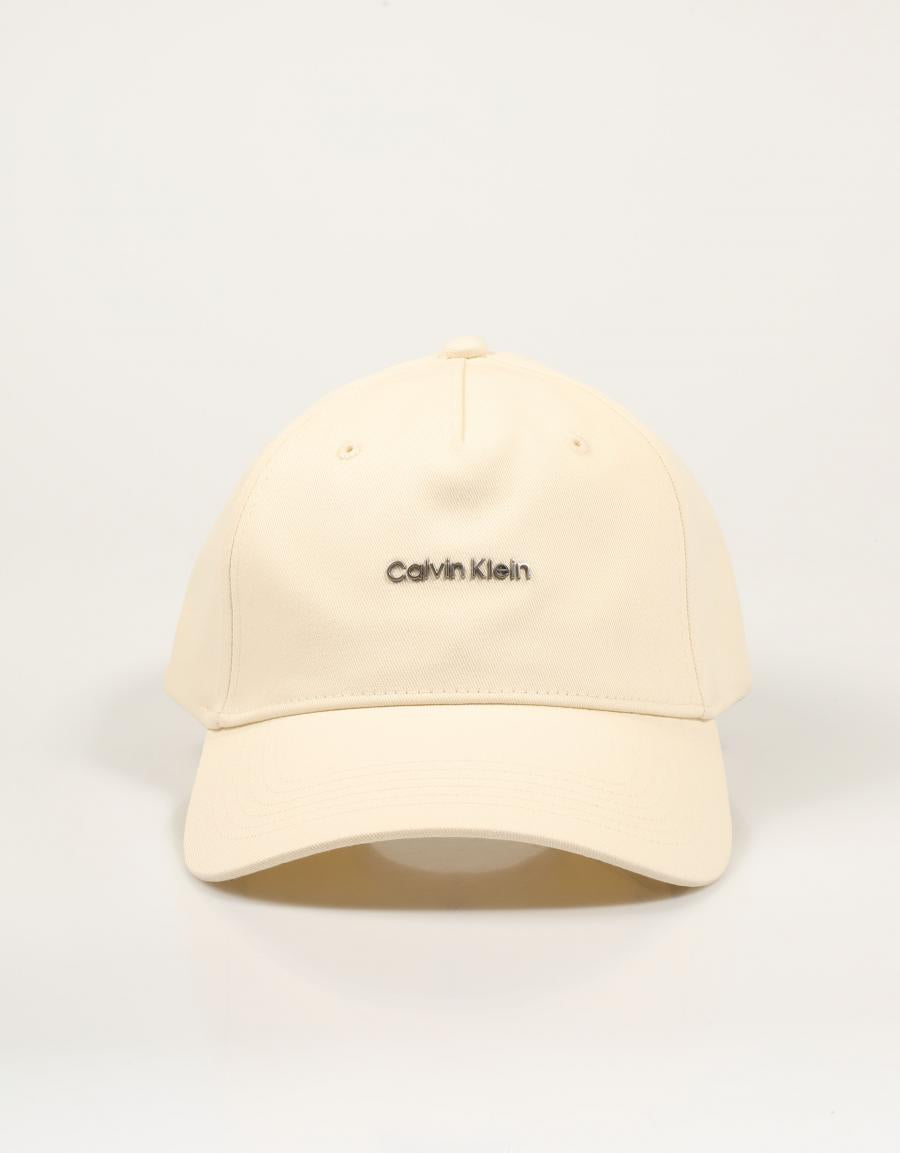 GORRA CALVIN KLEIN COTTON TWILL BONE LV04D5080G en color Beige
