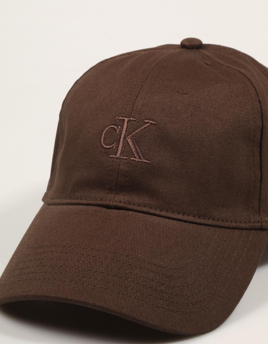GORRA CALVIN KLEIN MONOGRAM DELICIOSO LV04K5024G en color Marron