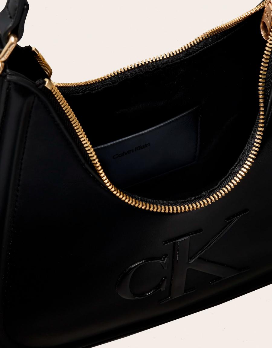 BOLSOS CALVIN KLEIN BOLD CK BLACK LV04F3561G en color Negro