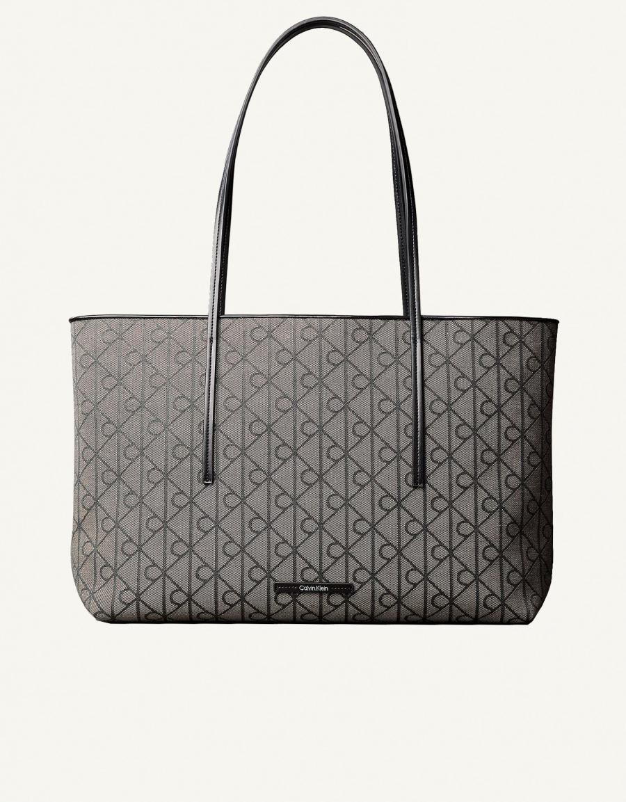 BOLSOS CALVIN KLEIN EMBLEM AOP BLACK LV04F3750G en color Negro