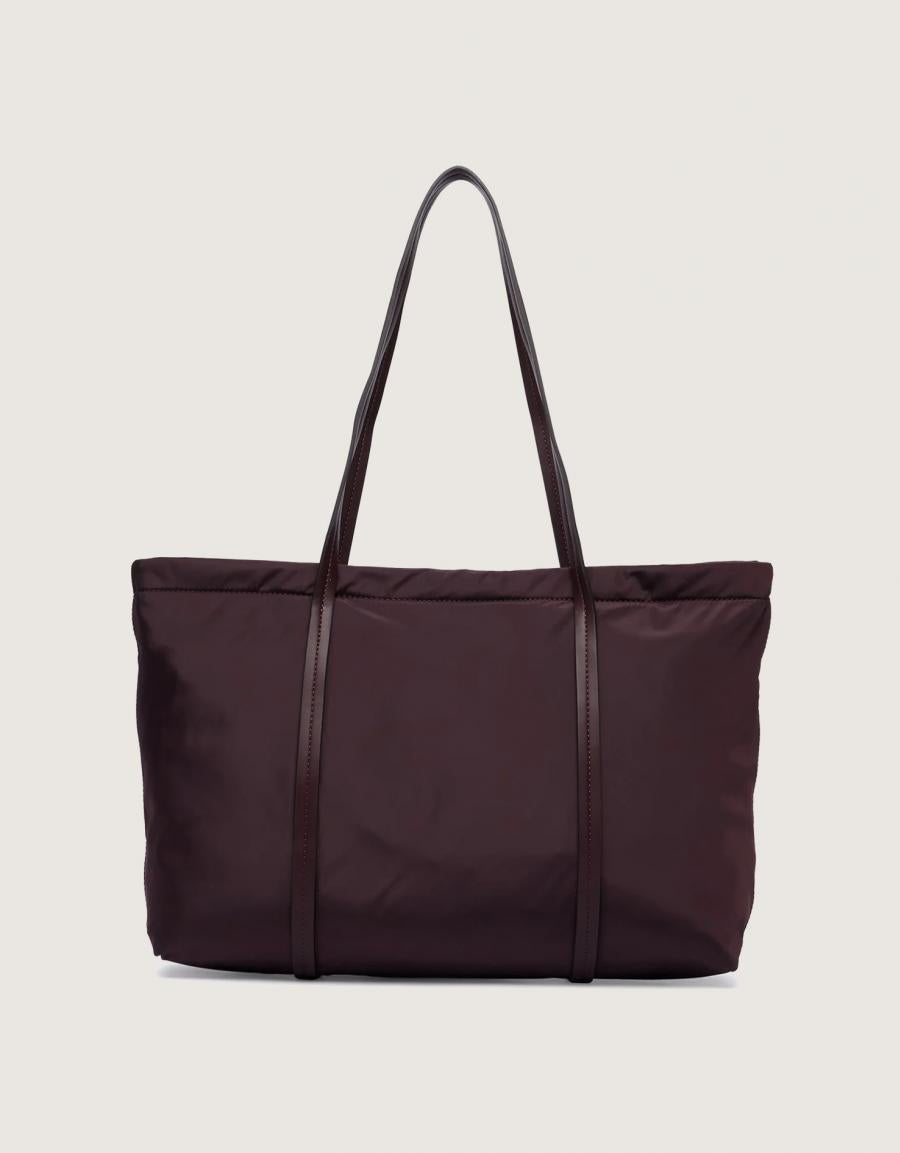 BOLSOS CALVIN KLEIN NYLON MEDIUM TOTE BAP LV04F3869G en color Burdeos
