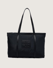 BANDOLERAS CALVIN KLEIN NYLON MEDIUM TOTE LV04F3869G en color Negro
