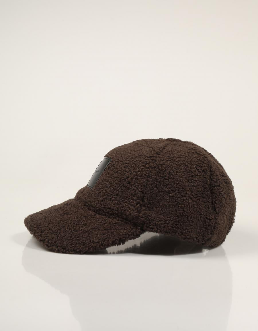 GORRA CALVIN KLEIN ALL OVER SHERPA BAL LV04F5096G en color Marron