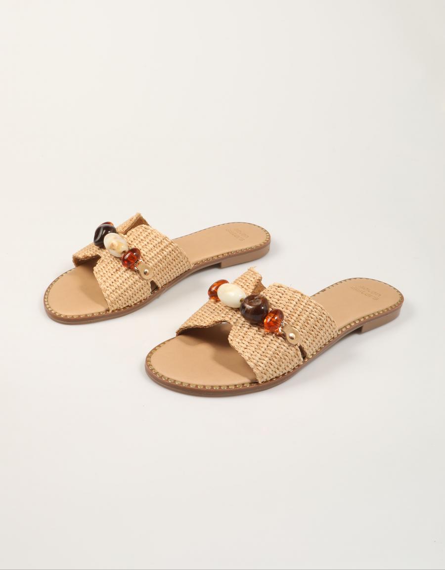SANDALIAS SEVEN SISTERS SA5531 en color Beige